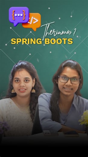 Greens Technologies T-nagar on Instagram: "Ungaluku spring boot theriumma ? Theriyalana intha video va fulla parunga . . . #springboots #java #itinstitute"