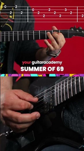 Summer of '69 - Bryan Adams #guitarlessons