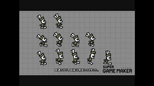 【ゲーム制作実況】スーパーゲームメーカーで2Dアクションを作る part2