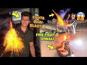 Fire Fight on Diwali😱‼️ | First Diwali Celebration vlog 2025 |
