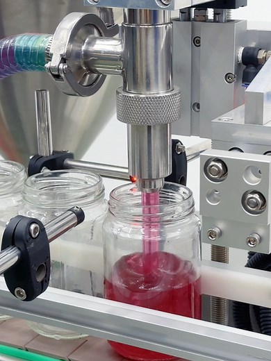 Highly Efficient Filling Machines for Liquids and Pastes