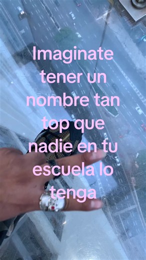 Imagínate Tener un Nombre Tan Top que Nadie en tu Escuela Lo Tenga