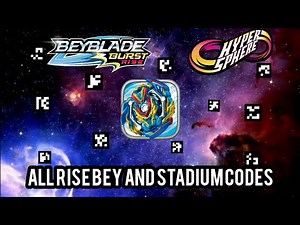 All Rise Bey And Stadium Qr Codes - Beyblade Burst Surge App