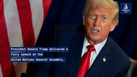 Trump Slams UN After Escalator, Teleprompter Glitches