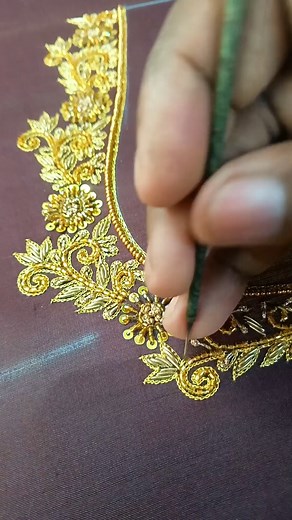 Aari Embroidery Free trening sentar ✅ 🤝 #aariembroidery #handwork #reels | Masuk Reja