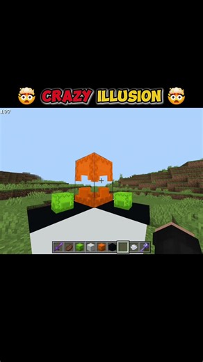 Crazy sulker illusion 🤯 #minecraft #shortsfeed #viral #shorts