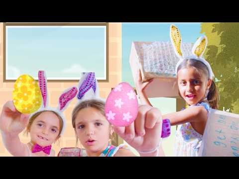 Easter Egg Drop Challenge! Aya’s & Friends Fun Experiment