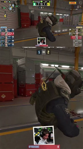 kyousuke Gets a DOUBLE KILL on NAVI! 🔥 | Falcons vs NAVI #CS2 |#eslcs on #Twitch