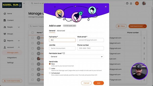 How to Invite People and Manage Your Team in Trainual