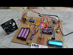 HVS-4591. EV BMS with Charger Monitoring and Fire Protection along with SOC,SOH using Arduino UNO.