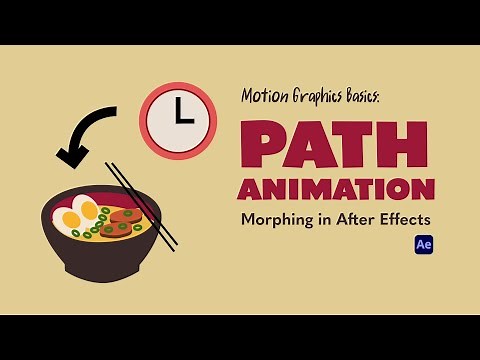Motion Graphics Basics: Morphing Using Path Animation In After Effects - Tutorial