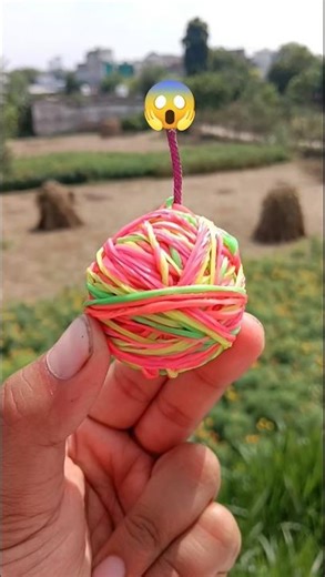 100 Rubber bands vs Orbeez Bottle 💥 Crazy Experiment #shorts