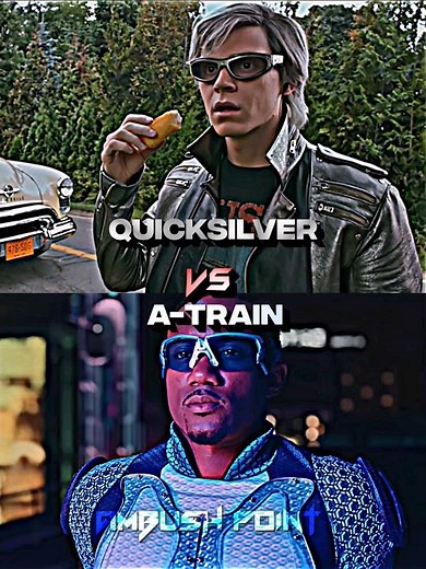 Quicksilver VS A-Train | #shorts #marvel #theboys