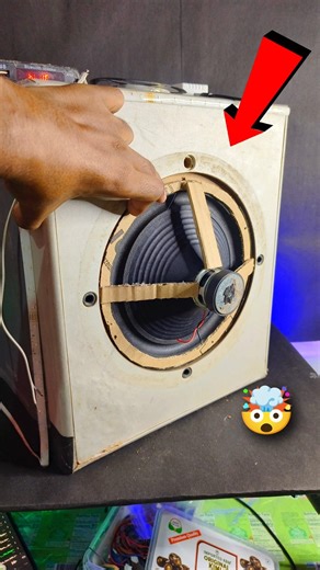homemade modify speaker testing 🤯 #experiment #dj