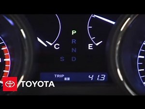 2007 - 2009 Highlander How-To: Odometer and Trip Meters | Toyota