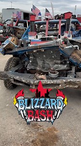 Team MAGA making repairs in the pits here at Blizzard Bash. If you can’t make it tune in at DerbyNation.TV with the link below! https://derbynation.tv/videos/38362 | Smash It Demolition Derby