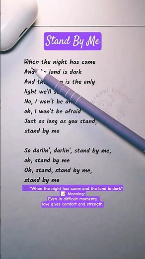 Easy English Karaoke | Stand By Me – Sing & Learn English