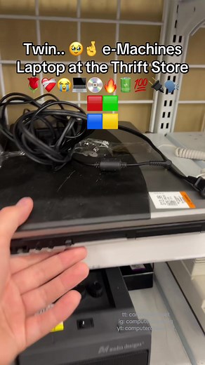 eMachines Laptop with Windows Vista at Thrift Store