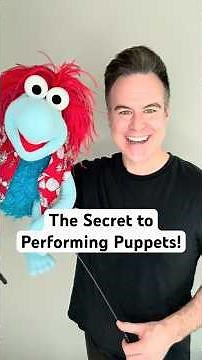 The secret to performing Puppets! ￼#puppeteer #howtopuppeteer #puppets #puppetperformance