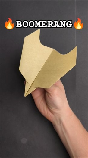 Easy Paper Plane-Boomerang 🔥 #shorts #boomerang #diy