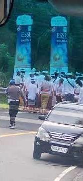 festivals and traffic jams leaving Bali for Java..