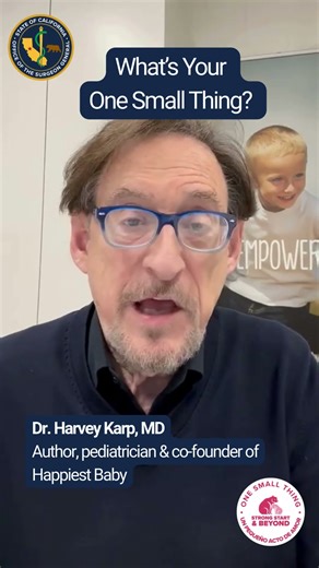 Dr. Harvey Karp Shares #OneSmallThing to Support a New, #Postpartum Mom