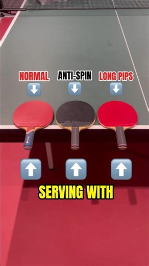 Comparing these rubbers for serving. What do you think of combination rackets?