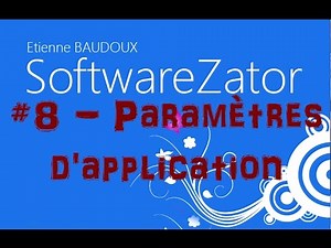 Paramètres d'application - [Créer un logiciel sans coder] #8