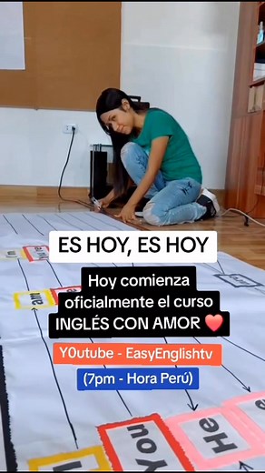 Hoy comienza mi nuevo curso INGLÉS CON AMOR ❤️ #easyenglishtv #inglesconamor | EasyEnglish TV