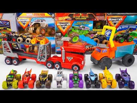 Monster Jam Collection Unboxing Review | Monster Jam Magic Monster Trucks Adventure