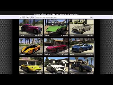 GTA V | كيف تشتري سياره