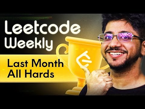 Solving 10 Hard LeetCode Problems LIVE | Weekly + Biweekly | Crack DSA Interviews 2025