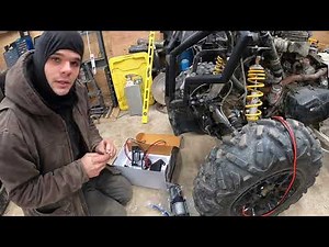 TRAVELLER 3500lb WINCH INSTALL - CAN-AM RENEGADE 800