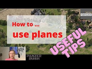 HOW TO USE PLANES in Panzer Rush