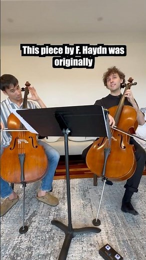 Haydn Cello Duet in D, Hob. X:11 feat. Simon Svoboda #cello #classicalmusic #music #musician #duet