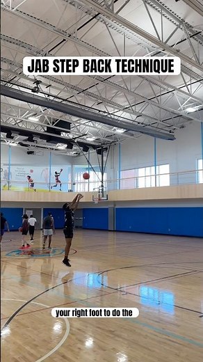 BASKETBALL MOVES: JAB STEPBACK 3PT #1v1 #basketball #nba