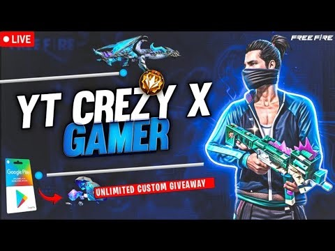 🔴FREE FIRE DIMOND🔴 GIVEAWAY | CRAZY BHAI LIVE GIVEAWAY REDEEM CODE DAY. 48