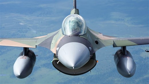 F-16s from the US conduct impactful strikes during live-fire exercise