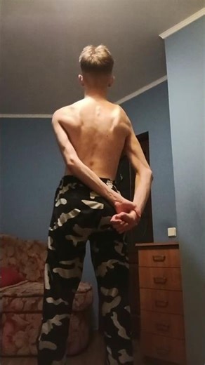 Charles Bronson Solitary Fitness exercise №15 - Back