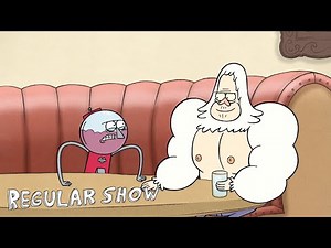 Regular Show - Benson Vs Skips In Arm Wrestling | Over The Top