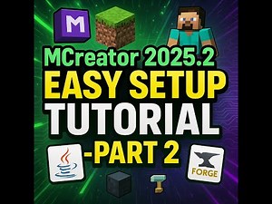 MCreator 2025.2 Easy Install Guide for Minecraft Mods (Beginner-Friendly Tutorial)
