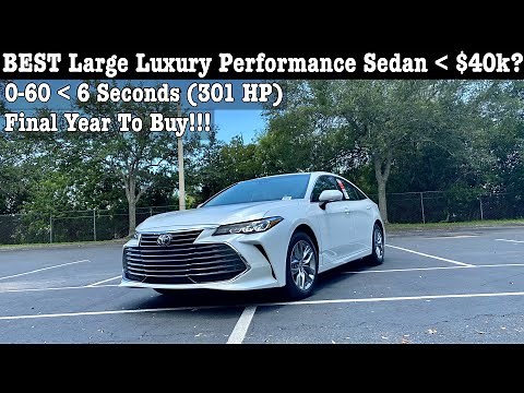 2022 Toyota Avalon XLE (Base): TEST DRIVE+FULL REVIEW