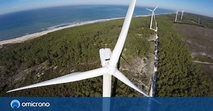 El impresionante vídeo que muestra cómo afecta el viento al interior de un aerogenerador