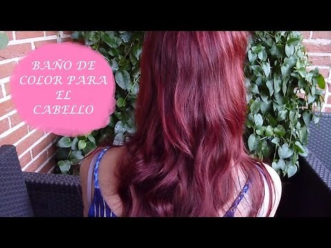 COMO HACER UN BAÑO DE COLOR PARA EL CABELLO