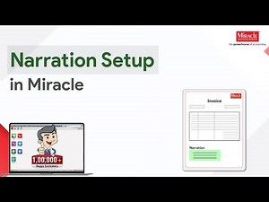 Narration in Miracle Accounting Software
