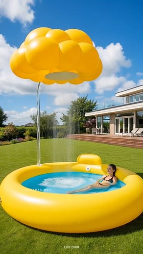 1.6M views · 13K reactions | Inflatable Cloud Pools ️ I’d love to have one.  | LuxArts | Facebook
