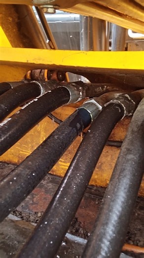 14K views · 846 reactions | Jcb telehandler machine hose pipe Leakage #jcb #telehandler #reels #3dx #viral #hydraulics | Shubh Creations | Facebook