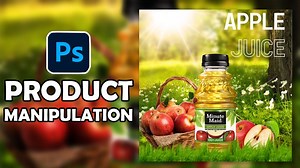 2.2K views · 119 reactions | How To Created Juice Bottle Manipulation In Photoshop | Photoshop Tutorial #juicebottlemanipilation #juicebottledesoign #bottledesign #photoshoptutorial #shortsvideo #adobephotoshop #tutorial #photoshopediting #photoshopshorts #photoshopshortsvideotutorial | Graphics Solution Tricks | Facebook