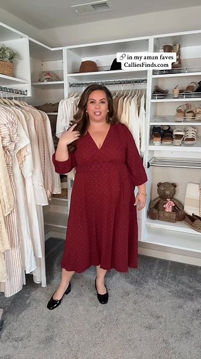41K views · 435 reactions | You deserve to feel FABULOUS in this dress bestie! Link in the comments to the plus size Amazon dress that is perfect for holidays! Comes up to a 3xl and also in tons of colors! | Callie Richards | Facebook