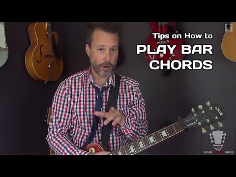Quick Tips on How To Play Bar Chords - Beginner Guitar Lesson